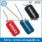 Fashion plating blank dog tags mannufacturer in Zhongshan