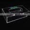High clear wall mounted acrylic glove box