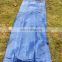 Blue waterproof pvc coated tarpaulin
