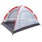 Popular aluminum tent pole folding orange solar camping tent