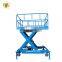 7LSJY Shandong SevenLift outdoor electric hydraulic manual trailer vehicle mounted scissor hand lift platform