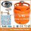 Hot Stainless Steel 14.4L 6KG Gas Cylinder, Empty Gas Cylinder, Cooking Gas Cylinders With LPG Camping Gas Burner Head Stove