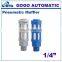 quick connector 1/4 pneumatic reducer push in fitting