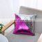Reversible DIY pattern  sequins sublimation Pillow case cover