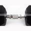 Factory Direct Sales Cheap Dumbbell Sets For Sale Gym Dumbbells Set  Hex Rubber Dumbbells