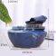 Eco-friendly Automatic Cyclic Water Ceramic Pet Bowl Cats Dogs Bowl Live Fountain