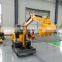 Mini excavator for garden final drive digger
