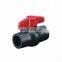 4 inch upvc/cpvc grey compact ball valve PN10 for water use