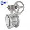 Stainless Steel Body PTFE Seat Wafer Type Manual Butterfly Valve For 120 Degree