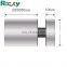 Rocky side mounted stair tempered glass railing balustrade