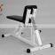 Multifunctional safety rail weight lifting bench and squat rack