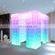 Oxford Fabric Air Blown Inflatable Cube Structure Inflatable Photo Booth for Photo Gallery