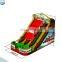 Factory 5*8*6m extreme speed race inflatable car slide, cars inflatable dry slide for sale