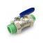 NSF372 WRAS Watermark UL FM Arrpoved Brass 25*25 PVC Ball valve