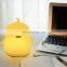 Hot sale  silicone penguin shape animal Led night lamp  for Baby Bedroom