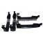 4 x Outside Door Handles 826513k000 For Hyundai Sonata 05-10 Black Front Rear LR