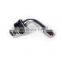 High Performance Tire Valve Stem Chrome Bent 90 Degree Angled Tubeless Tyre Valve Bolt-In Valve Stem