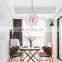 Modern Indoor Design Dandelion Crystal Lighting For Restaurant Decor Chain Glass Chandelier Pendant Light