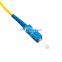 Hot Sale SC UPC LC APC Simplex Single mode G657A G652D LSZH PVC Jacket Fiber Optic Patch Cord Fiber Jumper