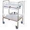 Hospital used clinic stainless operating steel trolley parts mayo instrument trolley for hospital use