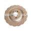Top quality slotted and drilled carbon ceramic brake disc rotor for Toyota/Ford/Mercedes-Benz