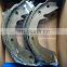 DSS high quality car spare parts assemble brake lining drum rear semi-metallic brake shoe for Dodge/Fiat