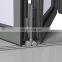 Commercial shop villa aluminum frame glass door/aluminum bi folding door