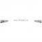 OEM A1566980581 A1566980681 DECORATIVE STRIPS CAR SIDE SILL CHROME MOLDING PEARL NICKEL PLATED FOR MERCEDES GLA X156