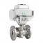 ANSI Flange 150LB Motorized Ball Valve ON/OFF Type Stainless Steel 304 Two Ways