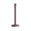 LG-B9 Brown Control Crowd Queue Barrier Belt Stanchions Pole