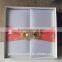 Factory Supply High Quality Silk Invitation Boxes With Pearl