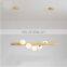 High Quality Nordic Luxury Modern Pendant Light Living Room Hotel Wooden Glass G9 LED Chandelier for Decor