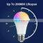 10W 9W A60 Dimming Alexa Voice Control Mobile Phone 2.4G Remote Control Music Bulbs Light Remote Timing WIFI Smart Bulb