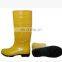 High Knee Rain Boots Factory PVC Gumboots Waterproof Boots Food Factory Seafood Factory boots safety shoes