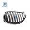 Semi-Chrome Grille Front Bumper Kidney Grill for bmw 5 Series E60 51137065701