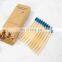 Biodegradable Rainbow Nylon 4 10 pack 10 pcs Charcoal Bamboo Toothbrush Manufacturer