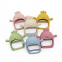 Silicone Teething Mitten Toy Cute Chick Silicone Chewable Toys Animal Custom Baby Teether