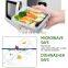 24 Pcs BPA Free Clear Plastic Kitchen and Pantry Organization Meal Prep Lunch Airtight Lids Food Storage Container Set