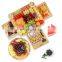 Large Charcuterie Bamboo Cheese Board Serving Tray Platter With Cheese Knives And For Home