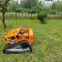remote control mower on tracks, China remote control mower price, remote control slope mower with tracks for sale