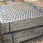 Curtain wall hollowed out punch hole plate support customization