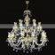 hotel wedding lighting decoration hanging modern banquet hall large chandelier lighting crystal luxury
