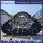 Large tractor modified track chassis anti sinking half chain rail