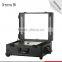 Professional beauty makeup vanity case/trolley makeup box with lighted mirror