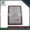 Souvenir Awards Custom Wood Plaque With Metal Plate for Sale