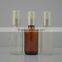 Trade Assurance! wholesale amber boston round glass empty essential oil bottle 60ml with droper / spray cap