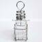 Amazon supply Reliable high quality Glass seasoning spice jar salt and pepper shaker set with rack