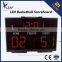 High Quality Manufacturers Supplyled Single Side Basketball Scoreboard