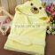 Microfiber Coral Velvet Fleece Baby Hooded Towel                        
                                                Quality Choice