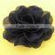 Wholesale high quality black artificial chiffon fabric flower for headband -M109                        
                                                Quality Choice